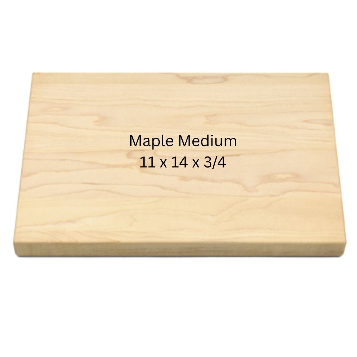 Maple Cutting Board – 11" x 14" Rectangular – Custom Engraved with Handwritten Recipe - The Honeysuckle Porch