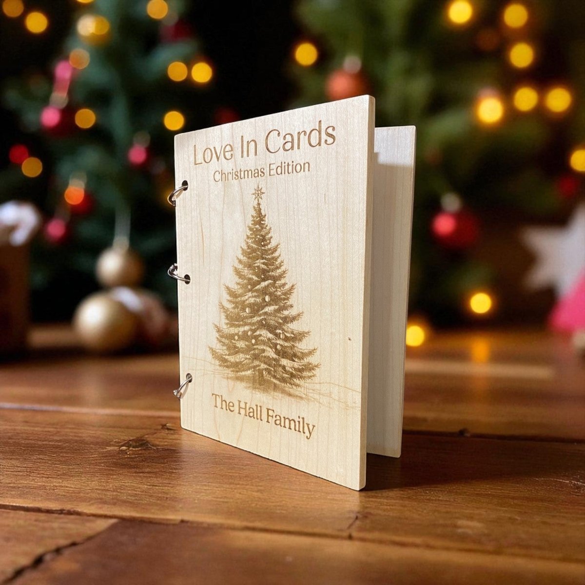 Maple Card Keeper – Christmas Edition - The Honeysuckle Porch