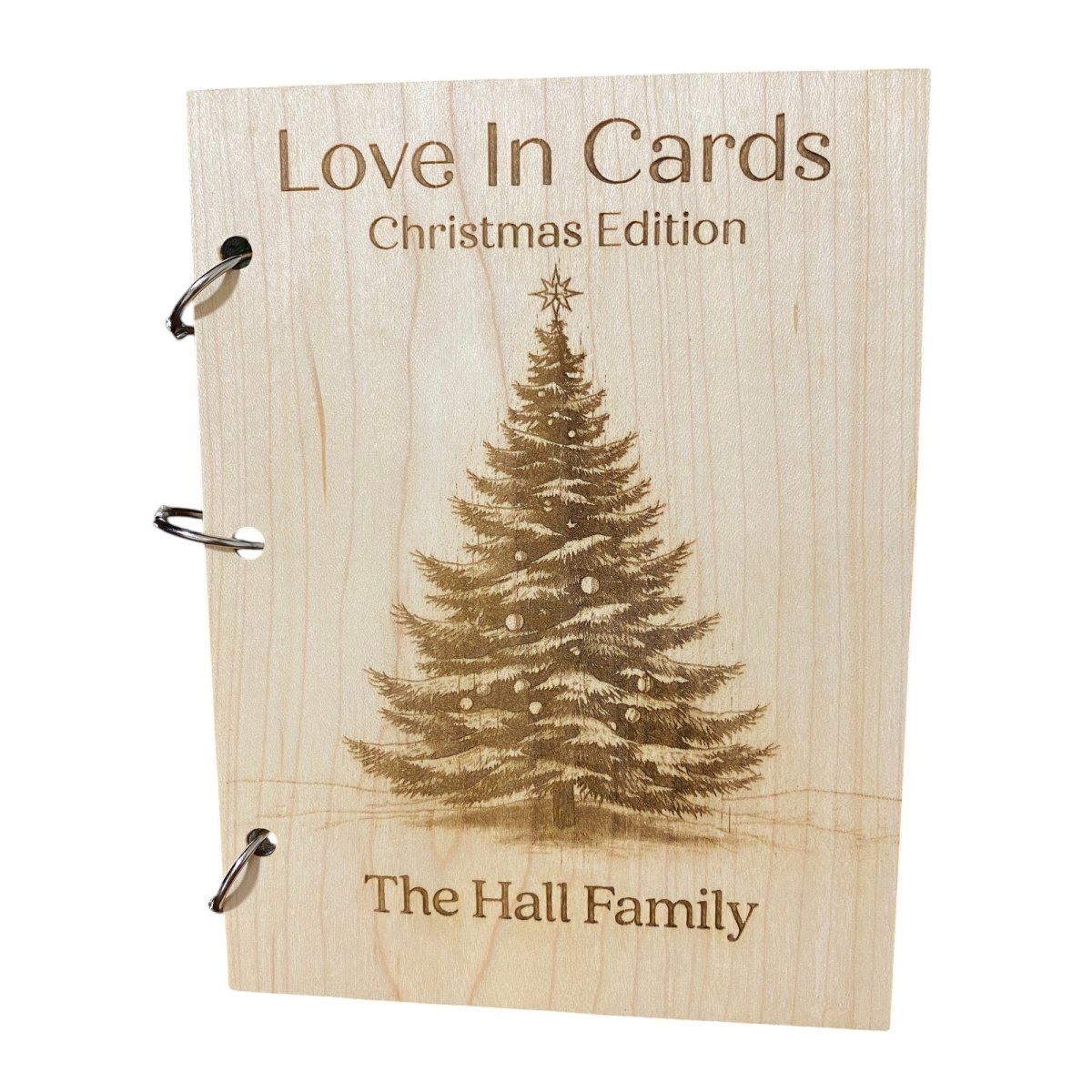Maple Card Keeper – Christmas Edition - The Honeysuckle Porch